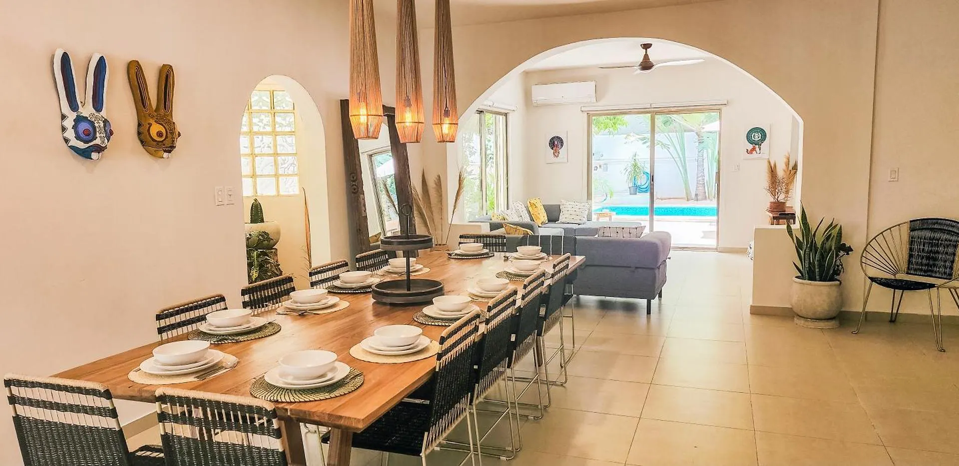 Gorgeous Villa In Aldea Zama With Beach Club Access Tulum